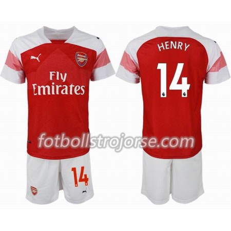 Arsenal Matchtröjor HENRY 14 Barn Hemma Fotbollströja 2018-2019